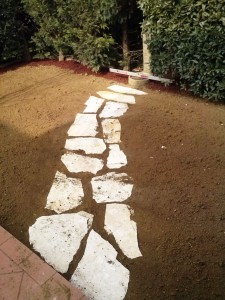 muretti e camminamenti da giardino vicenza